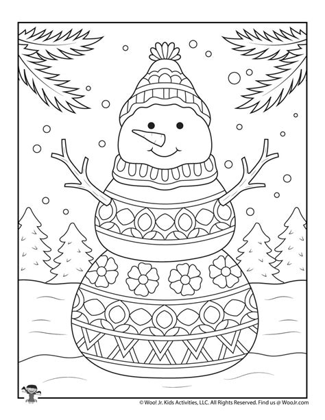adult winter coloring pages  coloring pages