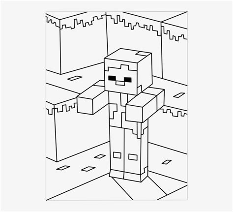 printable minecraft zombie coloring page minecraft zombie