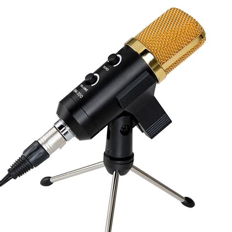 mm usb cardioid condenser microphone audio studio vocal recording mic broadcasting