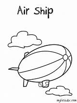 Air Coloring Transportation Pages Ship Color Popular Getcolorings Printable Coloringhome sketch template