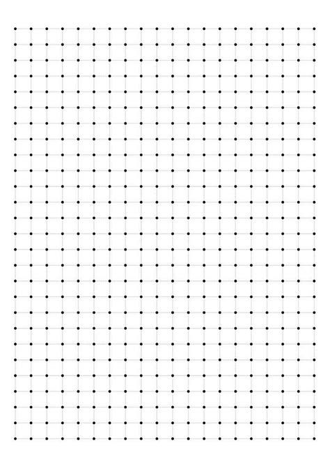 printable dot graph paper templates paper template grid paper