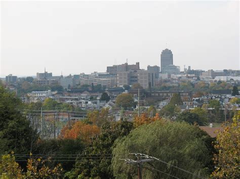 allentown pa downtown from overlook park photo picture image