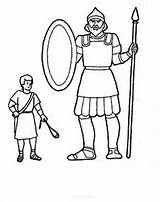Goliath David Coloring Drawing Pages Sheets Height Printable Kids Differencies Between Craft Preschool Colouring Sheet Result Bible Easy Und Bing sketch template