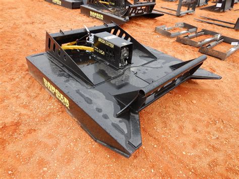 brush cutter skid steer attachment jm wood auction company
