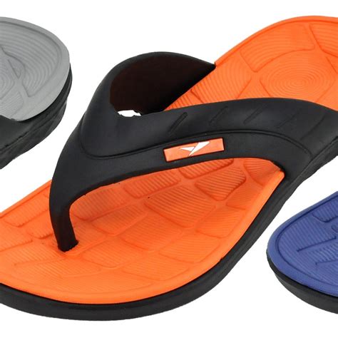mens thong sandals flip flops  indoor outdoor  beach