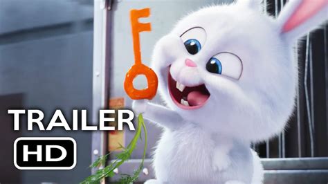 secret life  pets snowball trailer  louis ck animated