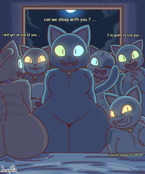 yuki nikki🔞🍑 on twitter rt jhenightfoxart a night with naughty kittens
