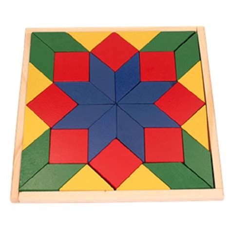 nina brinquedos mosaico geometrico