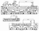 Scarry Coloring Busytown sketch template