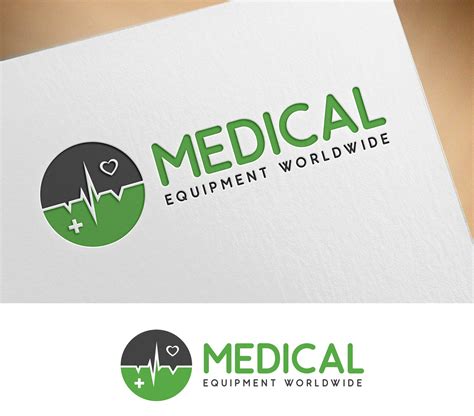 elegant playful medical equipment logo design   company   medical equipment