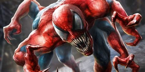 demonic spider man debuts   expanded   spider verse poster