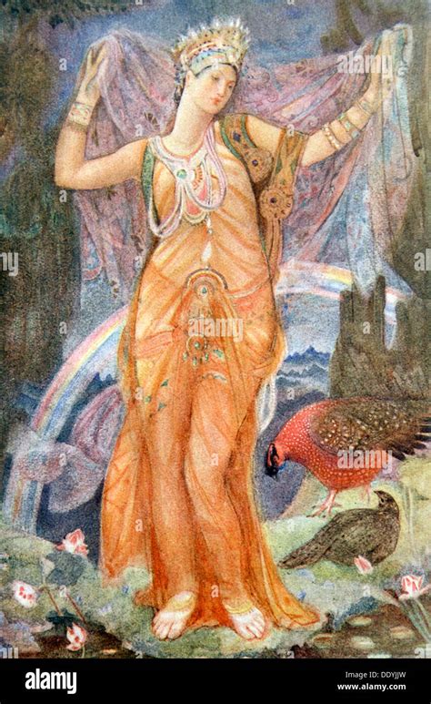 mother goddess ishtar  artist evelyn paul stock photo alamy