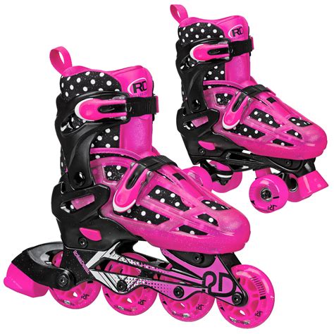 roller derby girls 2 in 1 roller inline skates brickseek