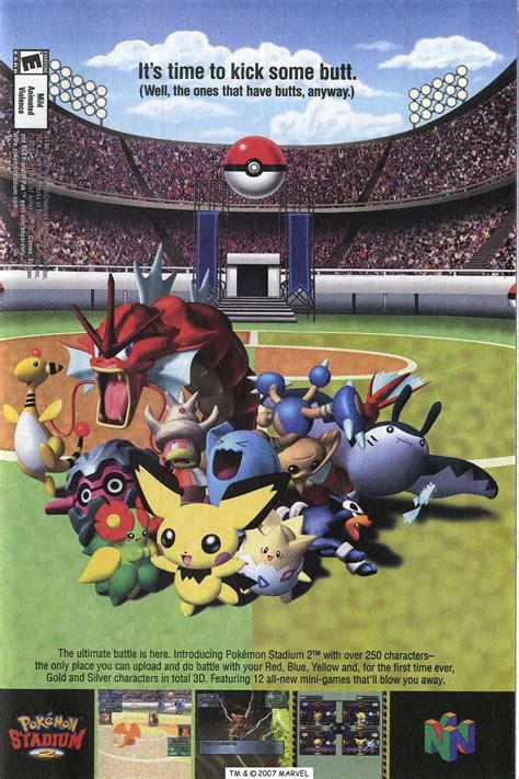 video game ad   day pokemon stadium  retro gaming australia