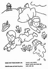 Jill Jack Coloring Pages Books sketch template
