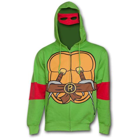 teenage mutant ninja turtles raphael red mask hooded