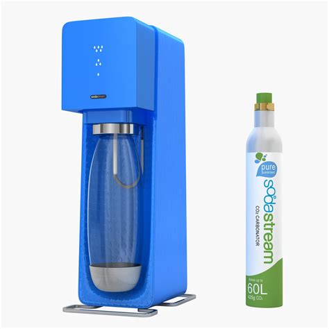 sodastream source blue detailed siphone bottle home soda maker sodastream water  source blue