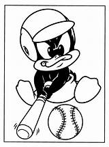 Looney Tunes Coloring Pages Baby Daffy Toons Duck Bugs Bunny Disney Characters Animated Printable Coloringpages1001 Colouring Baseball Drawings Clipart Print sketch template