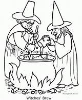 Coloring Pages Witch Kids sketch template