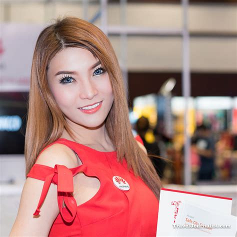 Pretty Thai Girls At Commart 2015 Bangkok Thailand Page