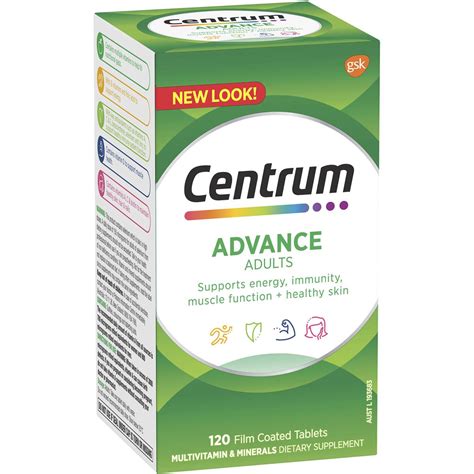 centrum advance multivitamin pk woolworths