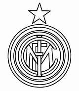 Inter Milan Kleurplaten Mailand Ludinet Quip Cussion Fußball sketch template