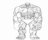 Abomination Hulk Coloring4free 1140 sketch template