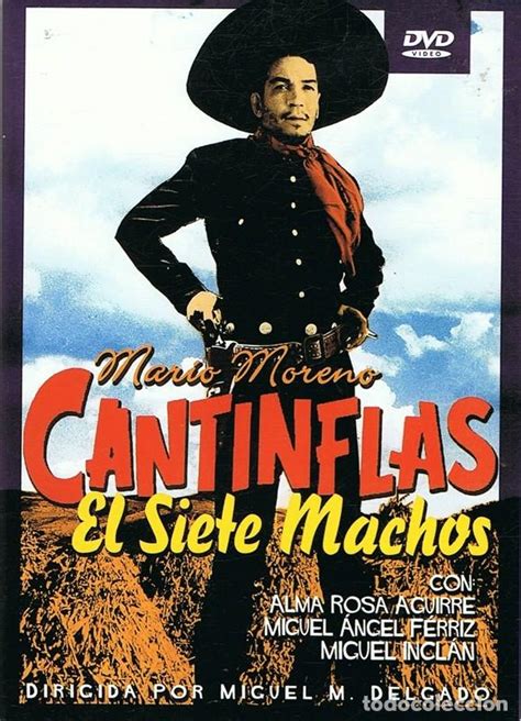 Dvd El Siete Machos Mario Moreno Cantinflas Comprar