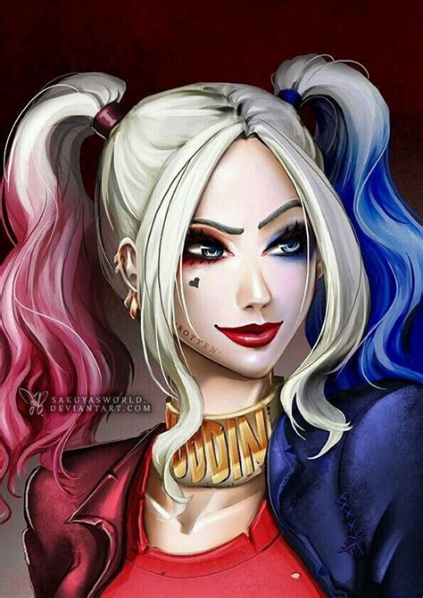 harley quinn from suicide squad art by sakuyasworld