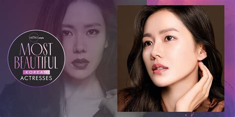 Metro Most Beautiful Korean Actresses Son Ye Jin And Her