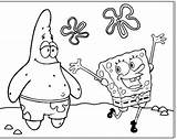 Spongebob Zdroj Pinu Coloringhome sketch template