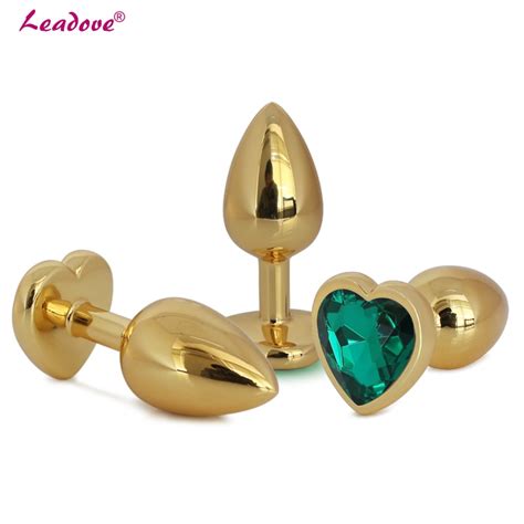 100 pcs lot medium size 80x34mm stainless steel anal plug ass toy heart
