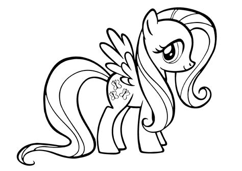 pony coloring pages  educative printable