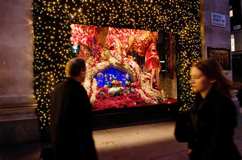 selfridges christmas window displays in pictures life and style