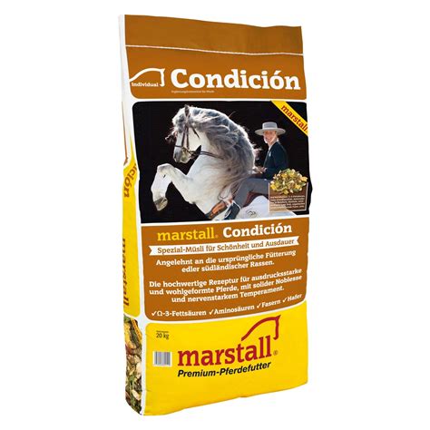 marstall condicion  kg kraftfutter loesdau passion pferdesport