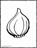 Onion Coloring Pages Drawing Popular Getdrawings sketch template