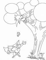 Coloring Fox Grasshopper Ant Renard Fable Pages Story Coloriage Raven Short Imprimer Hellokids Print Color Online Library Clipart Dessin Popular sketch template