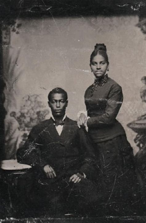 couple circa late 1800s african american couples black history