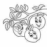 Coloring Pages Apple Kids Choose Board sketch template