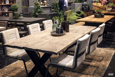 natural upgrade  wooden tables  brighten  dining room