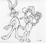 Lola Bugs Tunes Looney Merch Gives Guibor sketch template