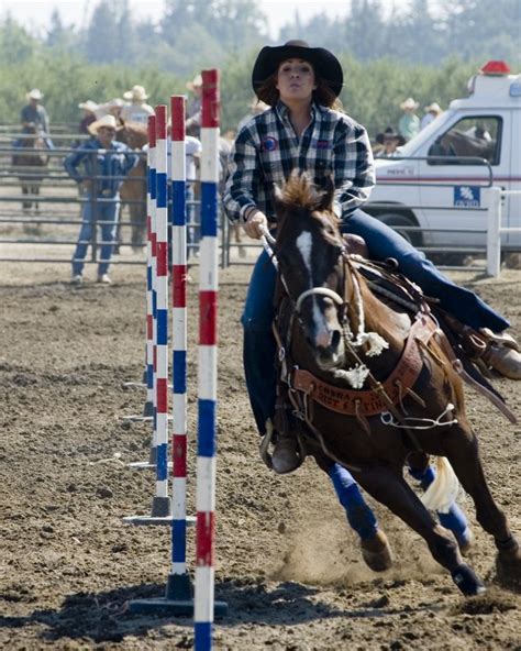pole bending images  pinterest horses pole bending  rodeo