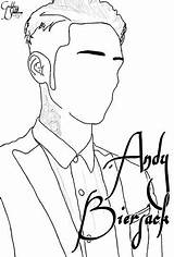 Andy Biersack Drawings Drawing Veil Brides Amazing Fanart sketch template