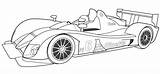 Formel Autos sketch template