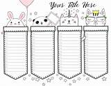 Cute Planner Stickers Journal Printables Bullet Template List Planners Print Diy Customize sketch template