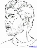 Walking Dead Shane Coloring Drawing Pages Draw sketch template