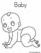 Coloring Baby Pages Printable Cute Newborn Kids Brother Shower Family Print Clipart Line Babies Twistynoodle Sheets Girl Cartoon Boy Tracing sketch template