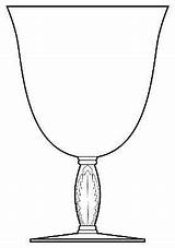 Goblet Drawing Fontainebleau Getdrawings Lalique Replacements sketch template