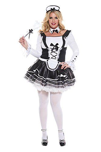 Plus Size Pretty And Proper French Maid Costume By Music