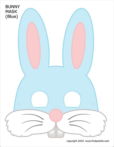 bunny chain template  printable templates coloring pages